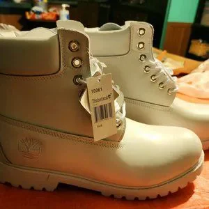 Men\'s Charm White Timberlands Timberland | Shoes | Mens Charm White Timberlands | Poshmark main image 2